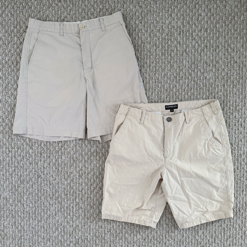 Bundle of Men’s Preppy Khaki Shorts